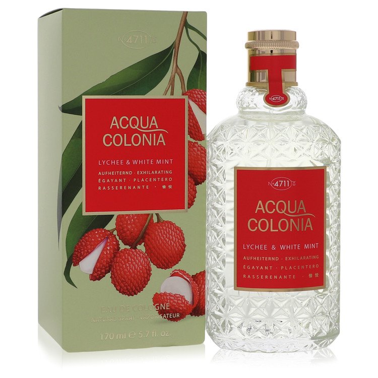 4711 Acqua Colonia Lychee & White Mint Eau De Cologne Spray (Unisex)