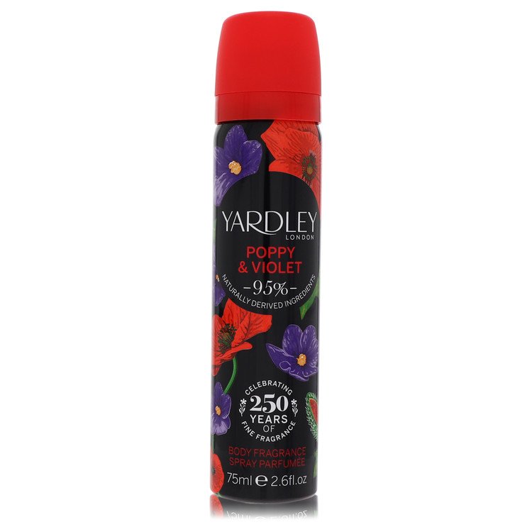 Yardley Poppy & Violet Body Fragrance Spray