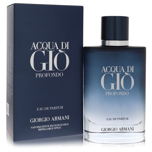Acqua Di Gio Profondo Eau De Parfum Spray Refillable By Giorgio Armani