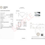 1 1/2 Carat Emerald Lab Grown IGI G/VS1 Diamond Solitaire Ring in 14K White Gold