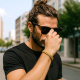 10k Yellow Gold Classic Miami Cuban Solid Bracelet (8.20 mm)