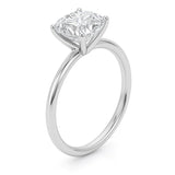 3 Carat Cushion Lab Grown IGI G/VS1 Diamond Solitaire Ring in 10K White Gold