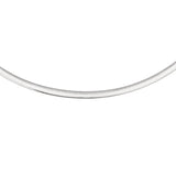 14K Yellow Gold And Silver Reversible Omega Chain Necklace (5.00 mm)