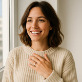 14k White Gold Comfort Fit Wedding Band(5.00 mm)