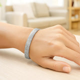 14k White Gold Glacier Bracelet (8.10 mm)