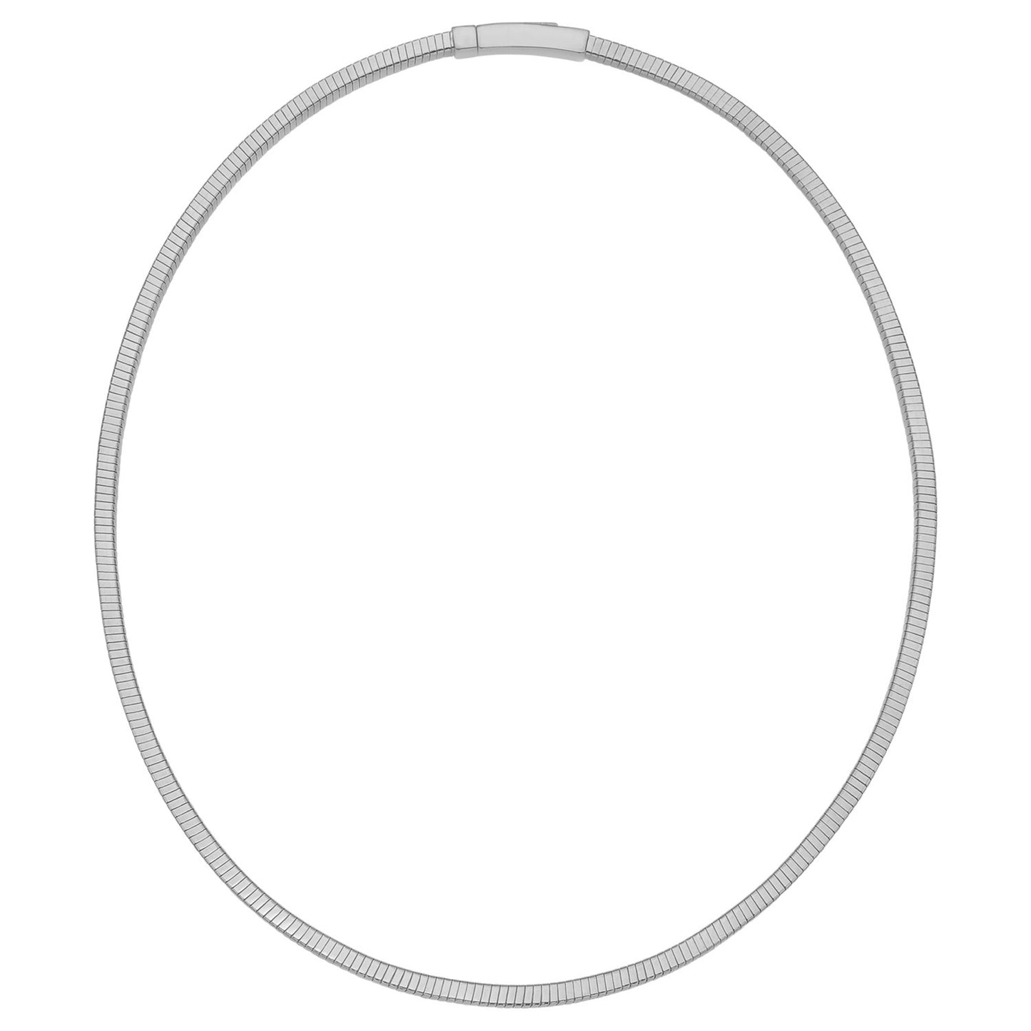 Sterling Silver Cubogas Chain Necklace