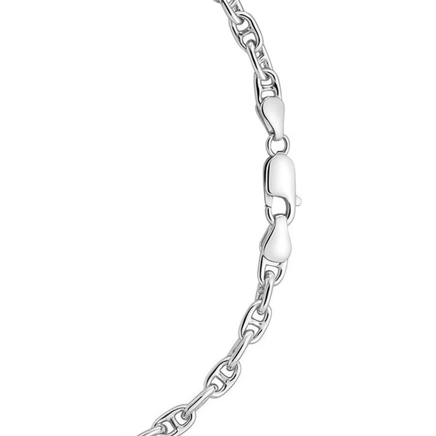 Sterling Silver Anchor Chain Necklace (5.50 mm)