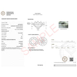 3 Carat Round Lab Grown IGI G/VS1 Diamond Solitaire Ring in 14K White Gold