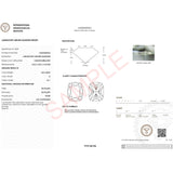 1 1/2 Carat Cushion Lab Grown IGI G/VS1 Diamond Solitaire Ring in 14K White Gold