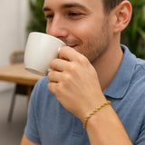 Lite Rope Chain Bracelet in 10k Yellow Gold  (4.00 mm)