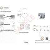 5 Carat Oval Lab Grown IGI G/VS1 Diamond Solitaire Ring in 14K Yellow Gold