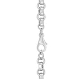 Sterling Silver Rolo Link Necklace
