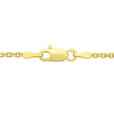 14K Tri Color Gold Interlocking Circle Pendant Necklace