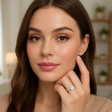 2 Carat Princess Lab Grown IGI G/VS1 Diamond Solitaire Ring in 14K White Gold