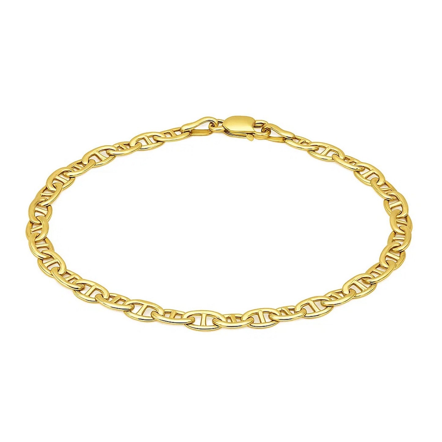 10k Yellow Gold Mariner Link Bracelet (4.50 mm)