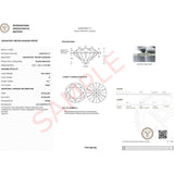 1 Carat Round Lab Grown IGI G/VS1 Diamond Solitaire Ring in 14K White Gold