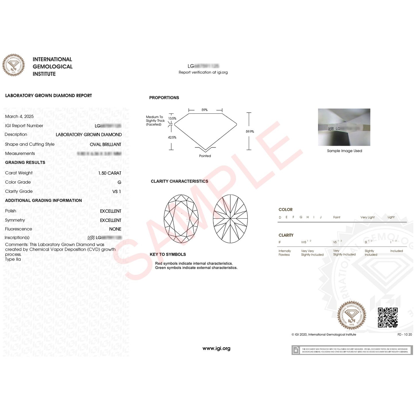1 1/2 Carat Oval Lab Grown IGI G/VS1 Diamond Solitaire Ring in 10K Yellow Gold