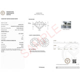 2 Carat Round Lab Grown IGI G/VS1 Diamond Solitaire Ring in Sterling Silver