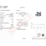 1 Carat Round Lab Grown IGI G/VS1 Diamond Solitaire Ring in 10K White Gold