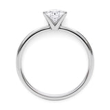 1 Carat Round Lab Grown IGI G/VS1 Diamond Solitaire Ring in 10K White Gold