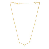 10K Yellow Gold Polished Mom Necklace