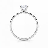 1 1/2 Carat Radiant Lab Grown IGI G/VS1 Diamond Solitaire Ring in 10K White Gold
