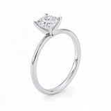 1 Carat Princess Lab Grown IGI G/VS1 Diamond Solitaire Ring in 10K White Gold