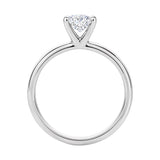 1 Carat Princess Lab Grown IGI G/VS1 Diamond Solitaire Ring in 10K White Gold