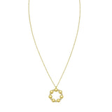 14K Yellow Gold Diamond Cut Cable Chain Necklace