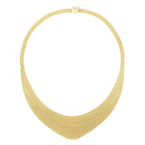 Cleopatra Gratuated Necklace in 14K Yellow Gold