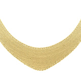 Cleopatra Gratuated Necklace in 14K Yellow Gold