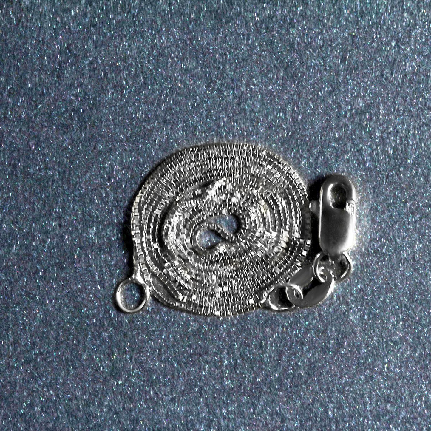 10k White Gold Classic Box Chain (0.45 mm)