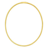 Gold Over Sterling Silver Cubogas Chain Necklace