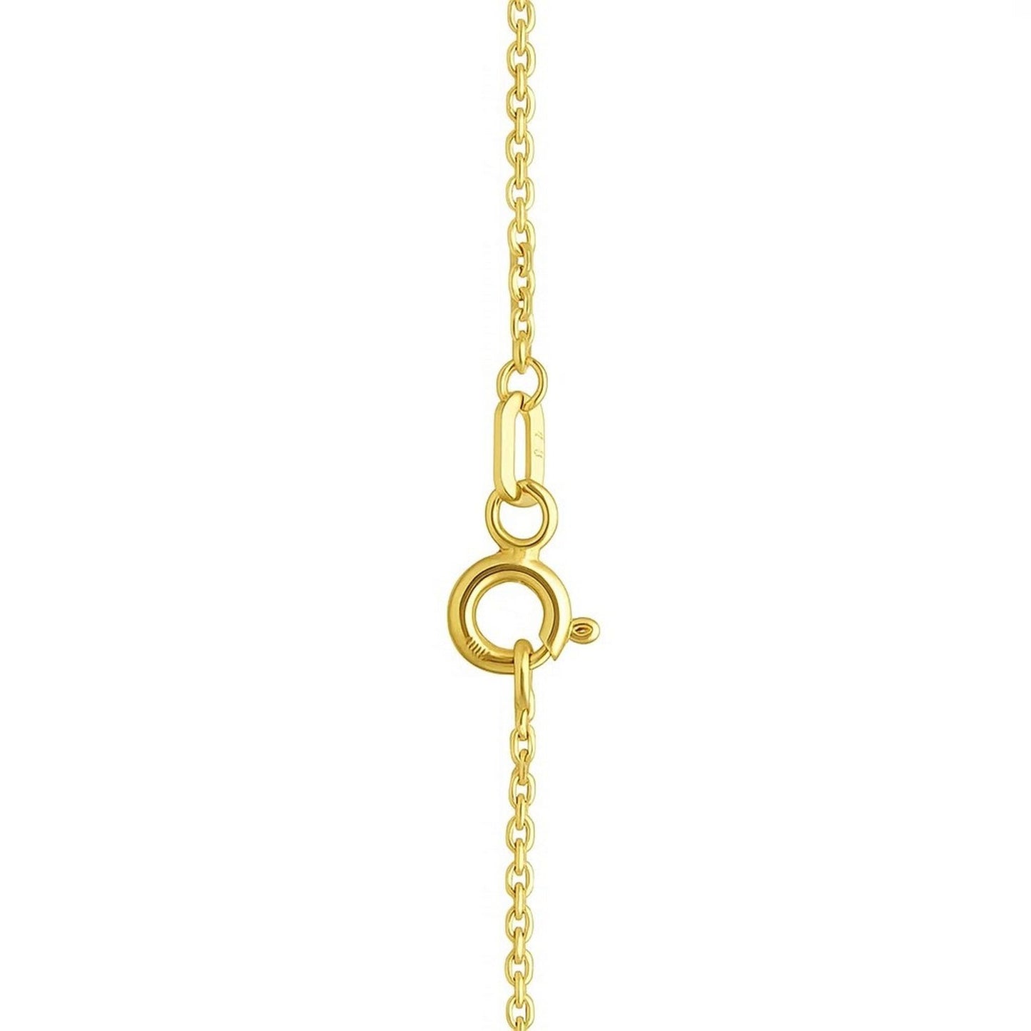 Dove Necklace in 14K Yellow Gold