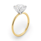 2 Carat Round Lab Grown IGI G/VS1 Diamond Solitaire Ring in 14K Yellow Gold