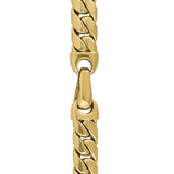 Le Serpent Curb Link Necklace in 14K Yellow Gold