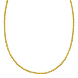 14K Yellow Gold Bead Chain Necklace (2.30 mm)