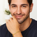 10k Yellow Gold Curb Bracelet (4.70 mm)