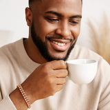 14k Rose Gold Classic Miami Cuban Solid Bracelet (6.10 mm)