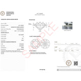 5 Carat Round Lab Grown IGI G/VS1 Diamond Solitaire Ring in 10K White Gold