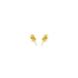 10k Yellow Gold Ball Style Stud Earrings (4mm)