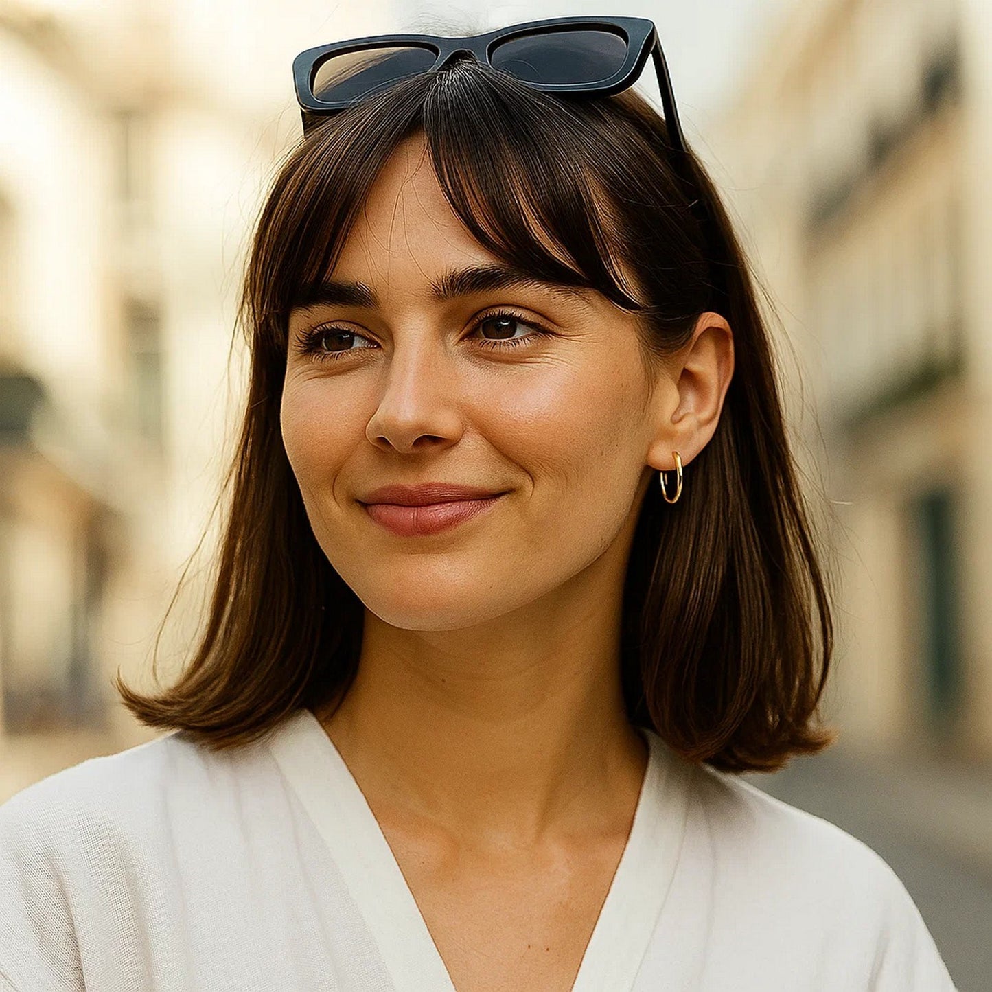 10k Yellow Gold Polished Endless Hoop Earrings (1.5x14mm)