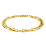 10k Yellow Gold Light Miami Cuban Bracelet (8.00 mm)