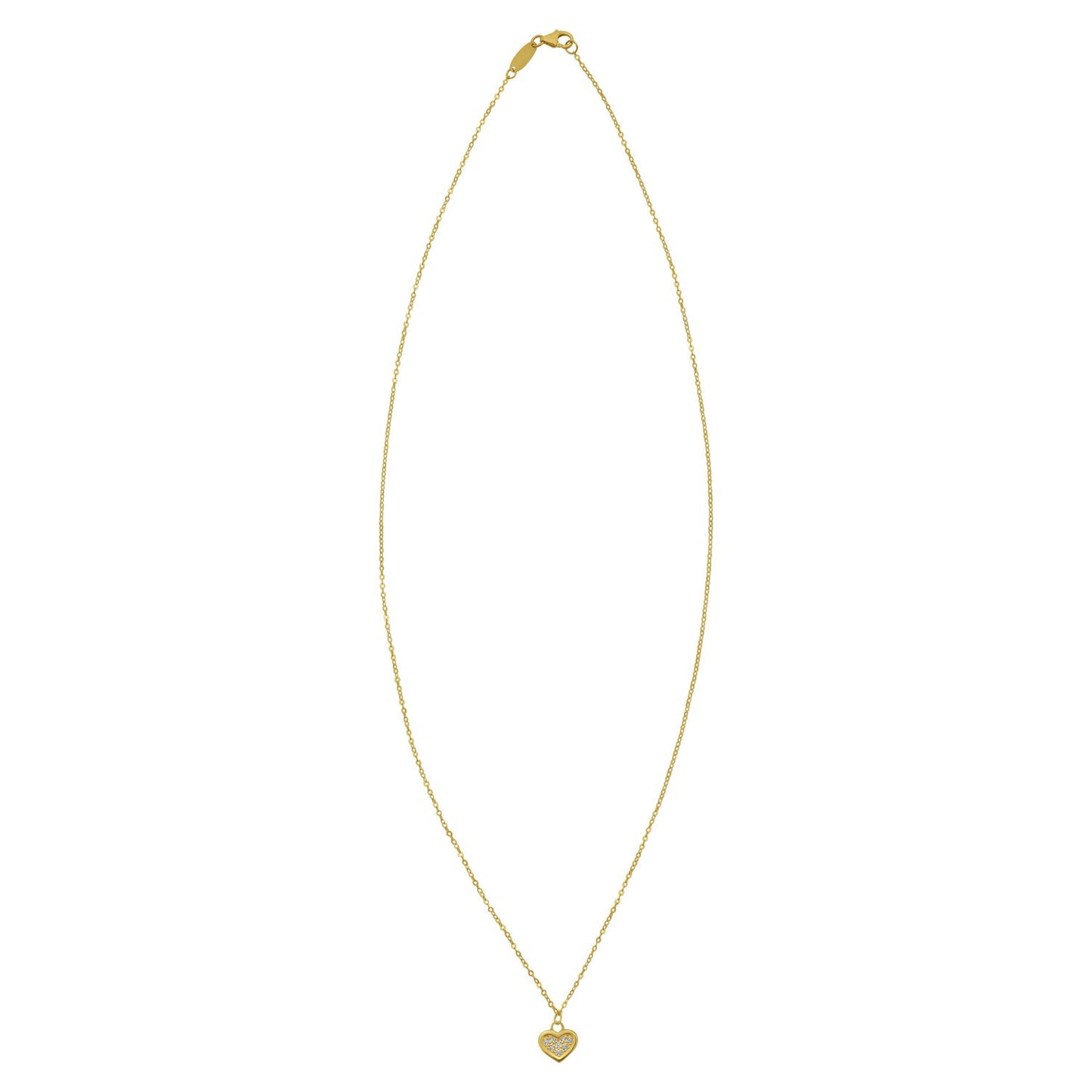 Elegant 14K Yellow Gold Rope Chain Necklace