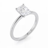 2 Carat Radiant Lab Grown IGI G/VS1 Diamond Solitaire Ring in 14K White Gold