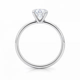 2 Carat Radiant Lab Grown IGI G/VS1 Diamond Solitaire Ring in 14K White Gold