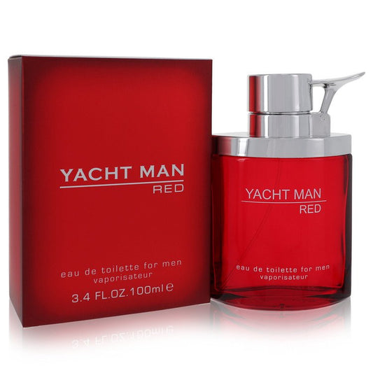 Yacht Man Red Eau De Toilette Spray