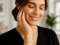 Mini Cube Bracelet in 14K Yellow Gold (2.60 mm)